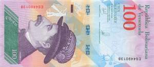 100 Bolivares 2018